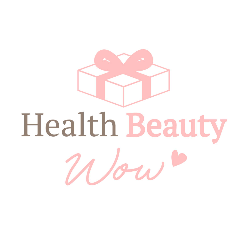 Health Beauty Wow soft pink logo